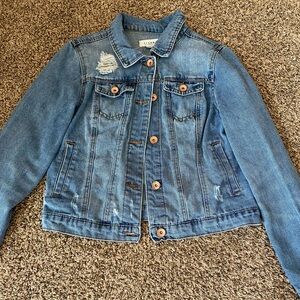 Blue denim jacket